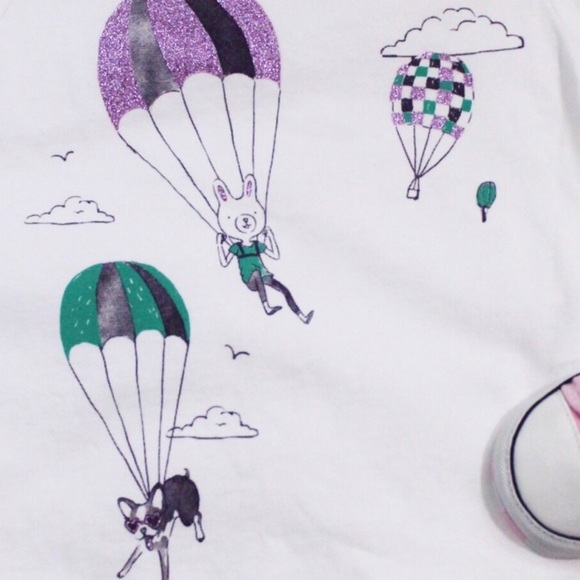 NWT Joe Fresh Baby “Freshster” Hot Balloon Dog Tee - Picture 3 of 4